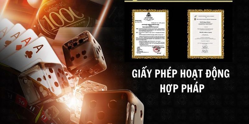 Giấy phép hoạt động hợp pháp tại Việt Nam